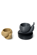 Dekorativer Pflanzentopf / Aufbewahrungsbehälter „Schnecke“ (3D-Druck)